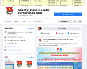 TP. Nha Trang: Lập fanpage Facebook tiếp nhận thông tin các trường hợp khó khăn, cần được hỗ trợ