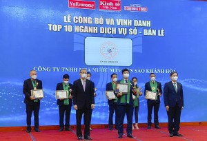Yến sào Khánh Hòa đạt Top 10 ngành Dịch vụ số - Bán lẻ Thương hiệu mạnh Việt Nam 2020-2021