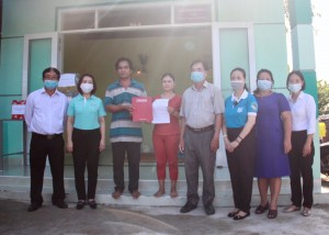 Trao nhà "Mái ấm tình thương" cho phụ nữ nghèo ở xã Diên Tân