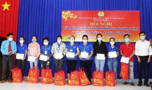Tết đến sớm với đoàn viên, người lao động
