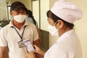 Bệnh viện Đa khoa tỉnh Khánh Hòa: Quản lý người nuôi bệnh bằng mã QR