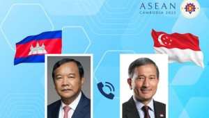 Campuchia và Singapore cam kết củng cố vai trò trung tâm của ASEAN