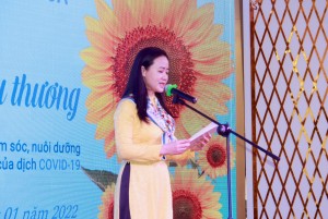 Tổ chức chương trình kết nối "Mẹ đỡ đầu" với trẻ mồ côi do Covid-19