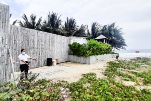 Dự án The Anam Resort Cam Ranh: Lấn chiếm đất ngoài ranh giới