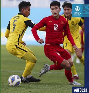 Thắng U23 Malaysia, U23 Việt Nam vào tứ kết U23 châu Á