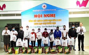 Hội Chữ thập đỏ thị xã Ninh Hòa: Tổng kết Tháng nhân đạo năm 2022