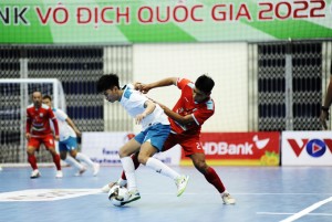 Giải futsal HDBank vô địch quốc gia: Sanvinest Khánh Hòa thắng trận thứ hai liên tiếp