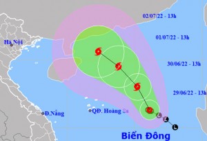 Các tàu cá của Khánh Hòa đã nắm thông tin áp thấp nhiệt đới