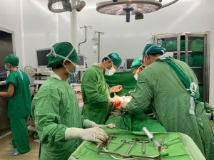 Phẫu thuật thành công cứu sống bệnh nhân bị nang đầu tụy