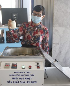 Chế tạo thiết bị ủ nhiệt lên men sữa