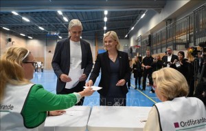 Thụy Điển bắt đầu bầu cử Quốc hội