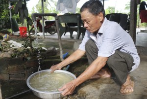 Nước sinh hoạt ở xã Ninh Ích bị ô nhiễm: Sẽ nâng cấp khu xử lý