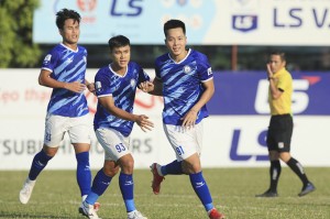 Vòng 19 V.League 2: Thắng Phù Đổng, Khánh Hòa FC vươn lên đầu bảng