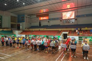 196 vận động viên tranh tài ở giải cầu lông các câu lạc bộ tỉnh Khánh Hòa lần thứ 22