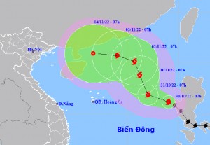 Tàu cá Khánh Hòa đã nắm thông tin bão số 7