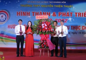 Trường THPT Nguyễn Thiện Thuật kỷ niệm ngày Nhà giáo Việt Nam và 30 năm thành lập