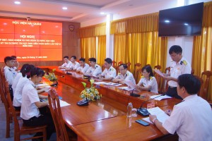 Học viện Hải quân: Gặp mặt, giao nhiệm vụ cho đoàn tham gia Olympic Tin học sinh viên Việt Nam