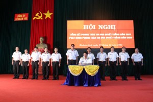 Lữ đoàn 162: Tổ chức hội nghị quân chính năm 2022