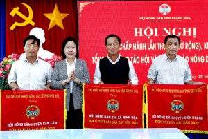 Hội Nông dân tỉnh Khánh Hòa: Năm 2023, phấn đấu phát triển thêm 3.300 hội viên mới