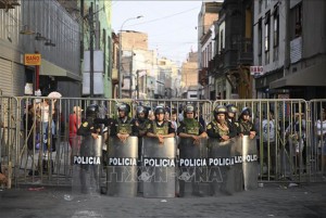 Peru triển khai 10.000 cảnh sát trước cuộc biểu tình mới tại Lima