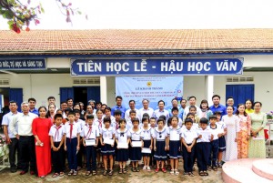 Khánh thành "Khu vui chơi trẻ em" tại thôn Ninh Đảo