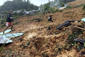 Số nạn nhân thiệt mạng vì lở đất ở Indonesia lên tới hơn 40 người