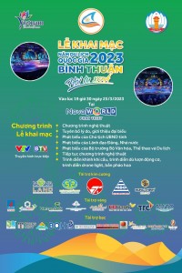 Lễ khai mạc Năm Du lich quốc gia 2023 - Bình Thuận - Hội tụ xanh