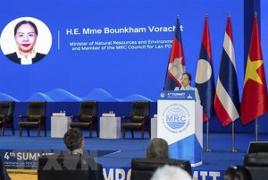 Khai mạc Hội nghị Quốc tế Ủy hội sông Mekong tại Vientiane