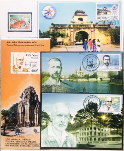 Quê hương Khánh Hòa trên tem bưu chính