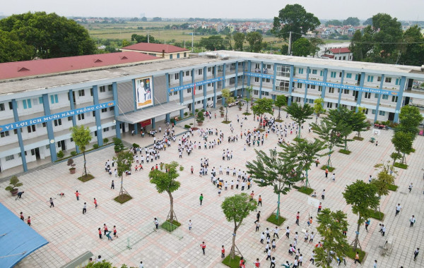 Từ năm 2025, trường học được xây cao nhất là 5 tầng