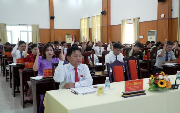 Kỳ họp chuyên đề HĐND TP. Cam Ranh khóa XII, nhiệm kỳ 2021 – 2026