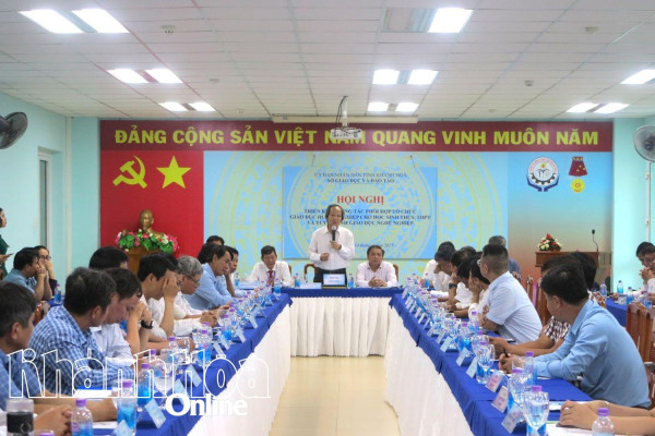 Hội nghị tuyển sinh giáo dục nghề nghiệp năm 2025