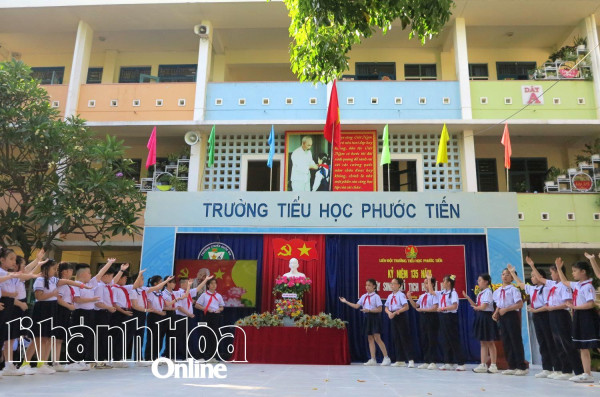 Trường Tiểu học Phước Tiến ra mắt Không gian văn hóa Hồ Chí Minh