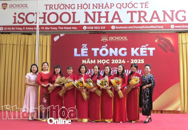 Trường iSchool Nha Trang tổng kết năm học 2024 - 2025 cấp tiểu học