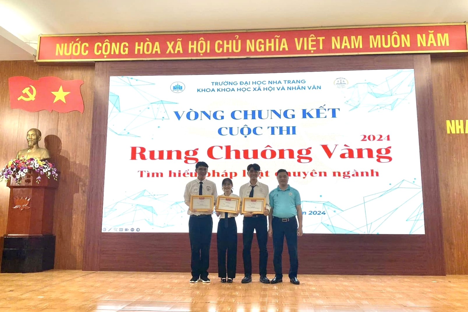 Chung kết cuộc thi “Rung chuông vàng - Tìm hiểu pháp luật chuyên ngành”