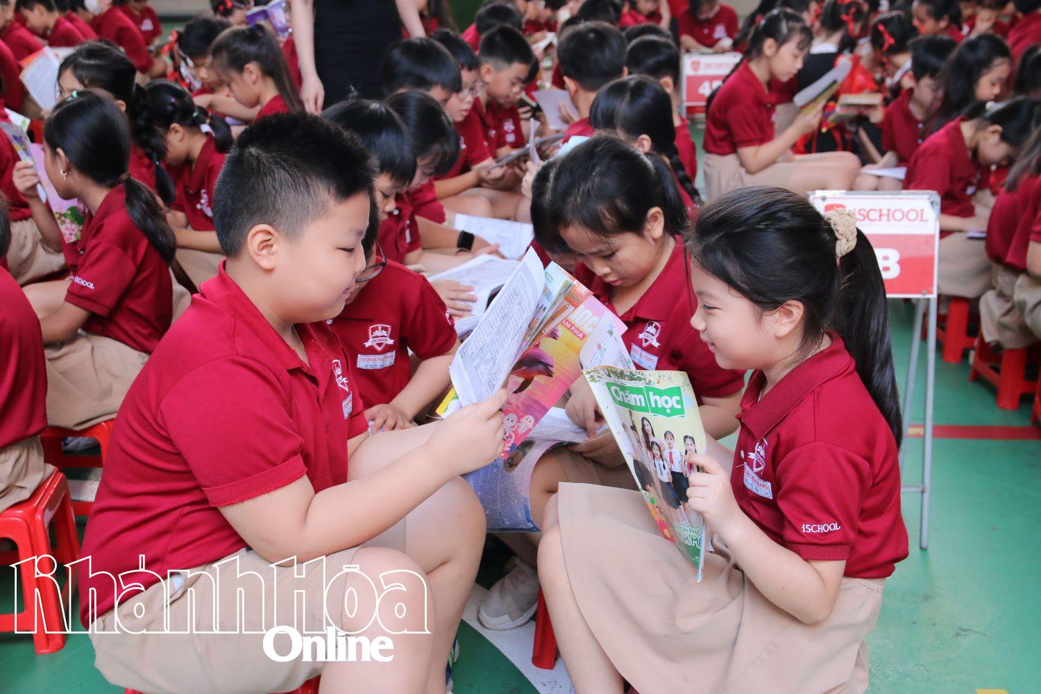 Trường iSchool Nha Trang tổ chức Ngày hội sách